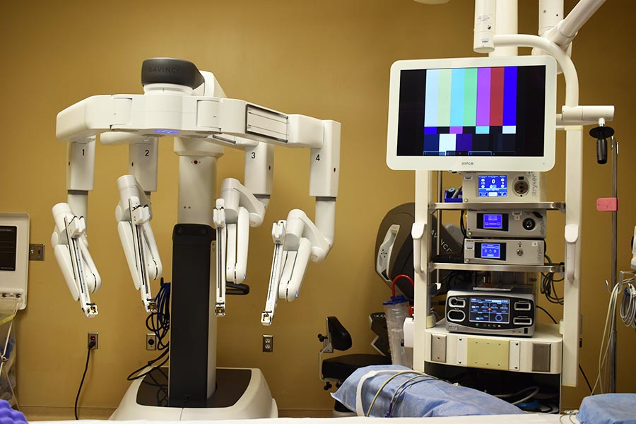 Robotic surgery machine