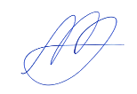 CEO Signature